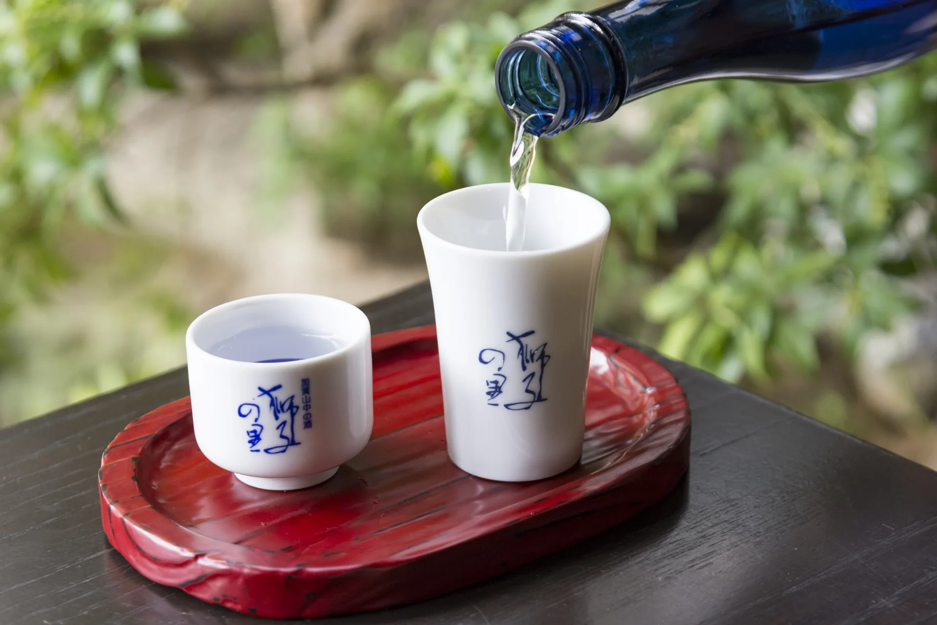 松浦酒造 獅子の里の利き酒
