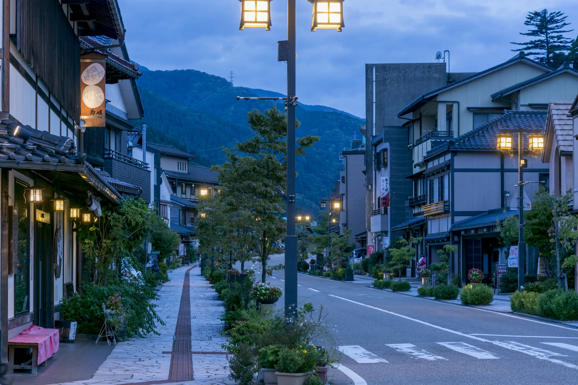 山中温泉 ゆげ街道